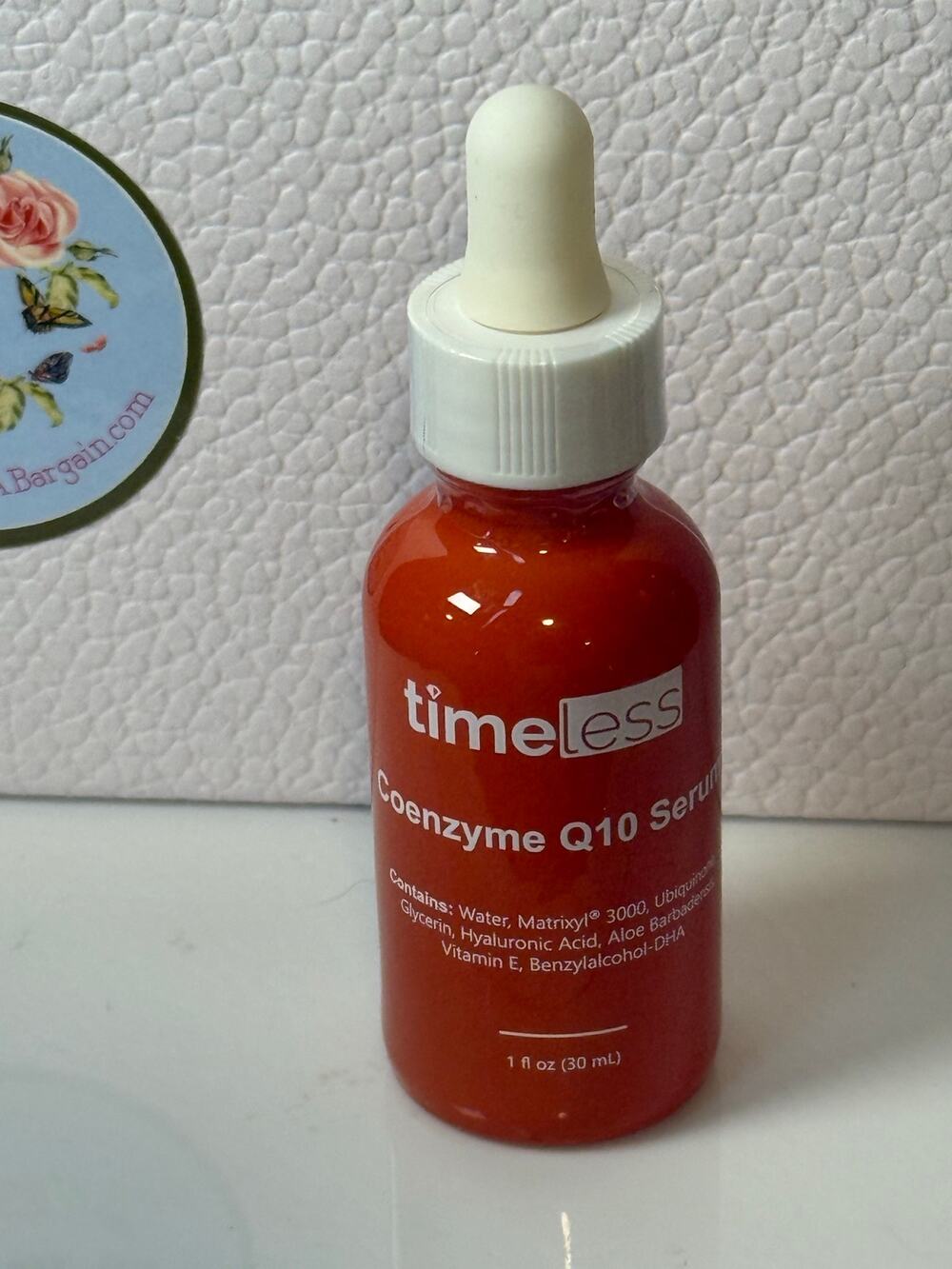 Timeless Skin Care Coenzyme Q10 + Peptides Serum - 30mL NEW SEALED no box